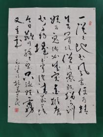 相振华 书法《毛泽东诗》（91*69.5cm）