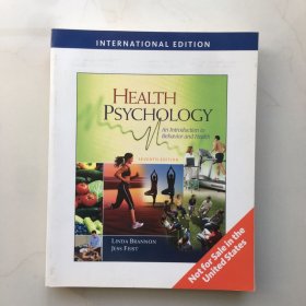 现货 Health Psychology: An Intro To Behavior & Health 健康心理学：行为与健康导论