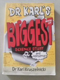 DR KARL'S BIGGEST BOOK of SCIENCE STUFF and nonsense 英文原版 大12开 厚粉纸印制