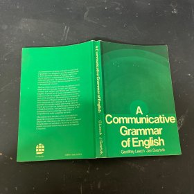 A Communicative Grammar Of English