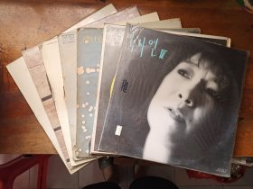 韩国大黑胶唱片(8张合售 见图)