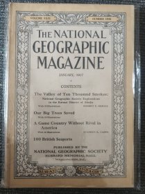 National Geographic 国家地理杂志英文版1917年1月