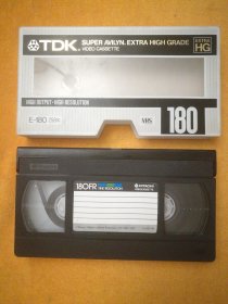 录像带:九三年春节联欢晚会（一），外盒TDK，录像带HITACHI 180FR