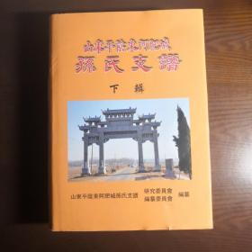 山东平阴东阿肥城孙氏支谱（下辑）