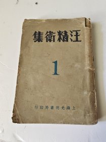 汪精卫集（第一卷）