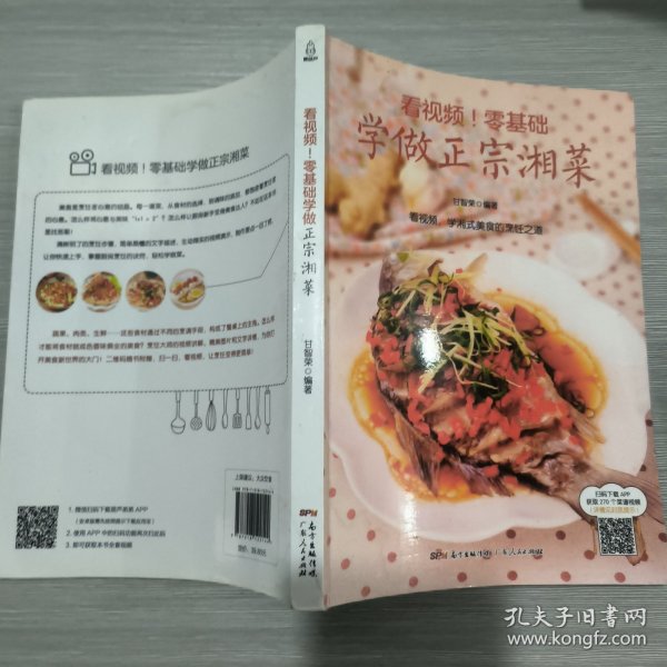 看视频！零基础学做正宗湘菜 (16开)