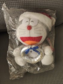 全新正版叮当猫圣诞公仔玩具九十年代末班尼路公司限量版公仔适合收藏装饰