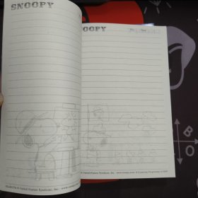 SNOOPY 史努比软抄本C024（每本28 页10本合售）32开