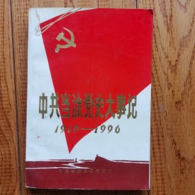 中共当涂党史大事记1919-1996