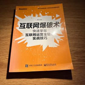 互联网爆破术：快速掌握互联网运营全链条实战技巧