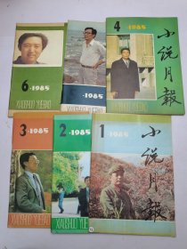 小说月报1985年1-12