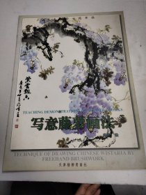 中国写意画技法丛书：写意藤萝画法（美术教学示范作品）