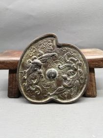 古玩铜器 收藏 青铜仿古镜 双凤和鸣
材质：铜
产品规格 重量 如下图：