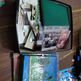 照片一箱子。内容非常精彩，有代表大会青年团代表大会照片和名胜景点照片家庭生活照片等。