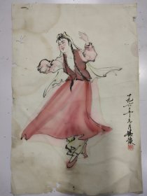 1962年手绘，软片36 X 24