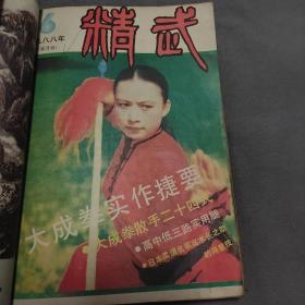 武术健身1990年第四期，1988年精武第六期，1988年少林武术第五期，1983年气功与武术第五期，1987年第2期柔道和摔跤。共五本。合订合计30元