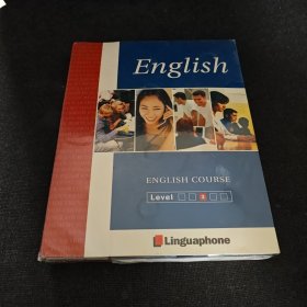 English course level3 Linguaphone(全两册书籍+4光碟）全新未开封