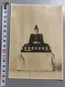 民国时期日本老照片16----神像    (尺寸:15.5*11CM)