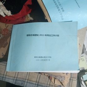 晋阳古城遗址2013年考古工作计划