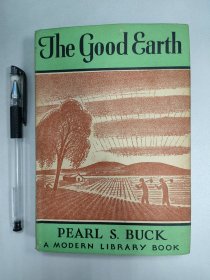 THE GOOD EARTH《大地》 BY PEARL S. BUCK（赛珍珠著） 1944年modern library 版 （现代文库） 布封精装 天头刷色 现货