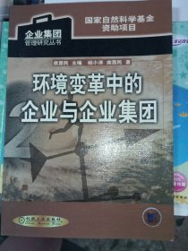 正版二手书环境变革中的企业与企业集团/企业集团管理研究丛书9787111102151