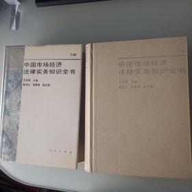 中国市场经济法律实务知识全书上下册合售