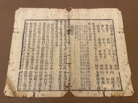 174 傅氏审视瑶函六卷  卷首一卷 醫案一卷 （明）傅仁宇纂輯  （清）林長生校補  （清）傅維藩編輯（清）林長生校補 ; （清）傅維藩編集 清初刻本   古籍线装残叶标本   可用作古籍版本留真谱