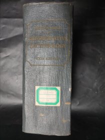 BERGEY'S MANUAL OF DETERMINATIVE BACTERIOLOGY 民国 精装本 1948年 细菌鉴定手册 馆藏书 sixth edition 第六版 英语原版书