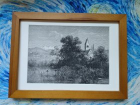 1898年法国出品《苏黎世湖的景色》