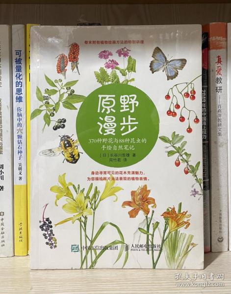 原野漫步：370种野花与88种昆虫的手绘自然笔记