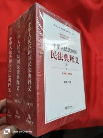 中华人民共和国民法典释义（上中下） 16开，未开封