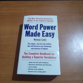 Word Power Made Easy: The Complete Handbook for Building a Superior Vocabulary 英文原版
