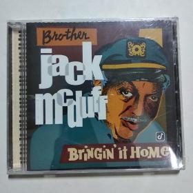 Brother Jack McDuff Bringin It Home 原版原封CD