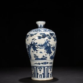 《精品放漏》万历梅瓶——明代瓷器收藏