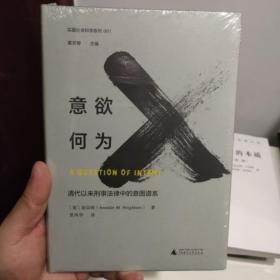 意欲何为：清代以来刑事法律中的意图谱系