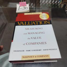 Valuation：Measuring and Managing the Value of Companies, Fourth Edition