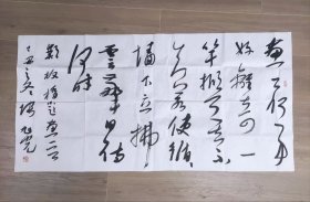 张旭光～四尺整张书法软片。