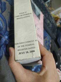 title 37 code of federal regulations【有一张光盘】略破 侧面脏见图