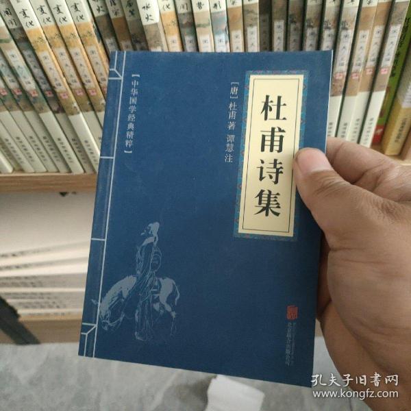 中华国学经典精粹·名家诗词经典必读本:杜甫诗集