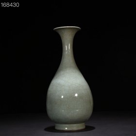 宋官窑玉壶春瓶40*20厘米