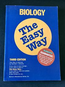Biology, the Easy Way (Barron’s), 3rd edition 美国高中生物 原版 AP、A-level 参考书