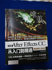 After Effects CC从入门到精通AE教程（全彩印 高清视频版）