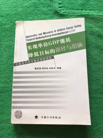 实现单位GDP能耗降低目标的途径与措施