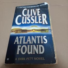 Clive Cussler《Atlantis Found》，英文原版口袋本