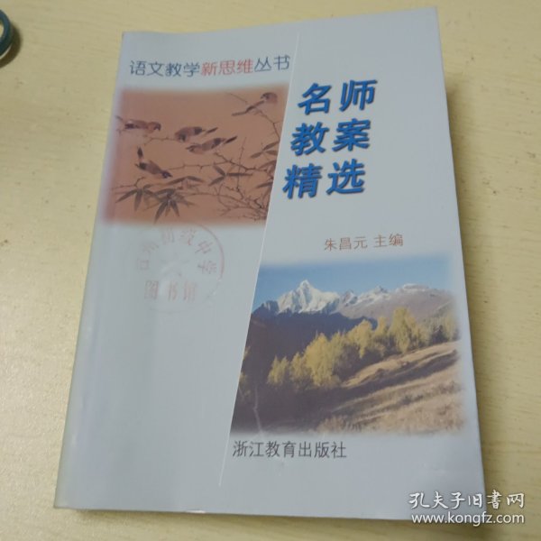名师教案精选/语文教学新思维丛书