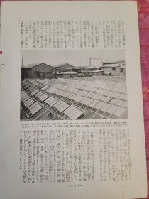 线香干的工场(双面纸质照片)另一面是纺织工厂的内部