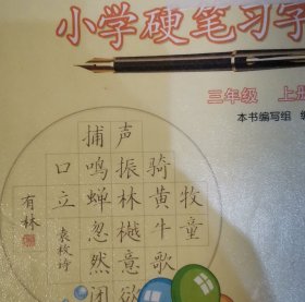 小学硬笔习字三年级上册语文