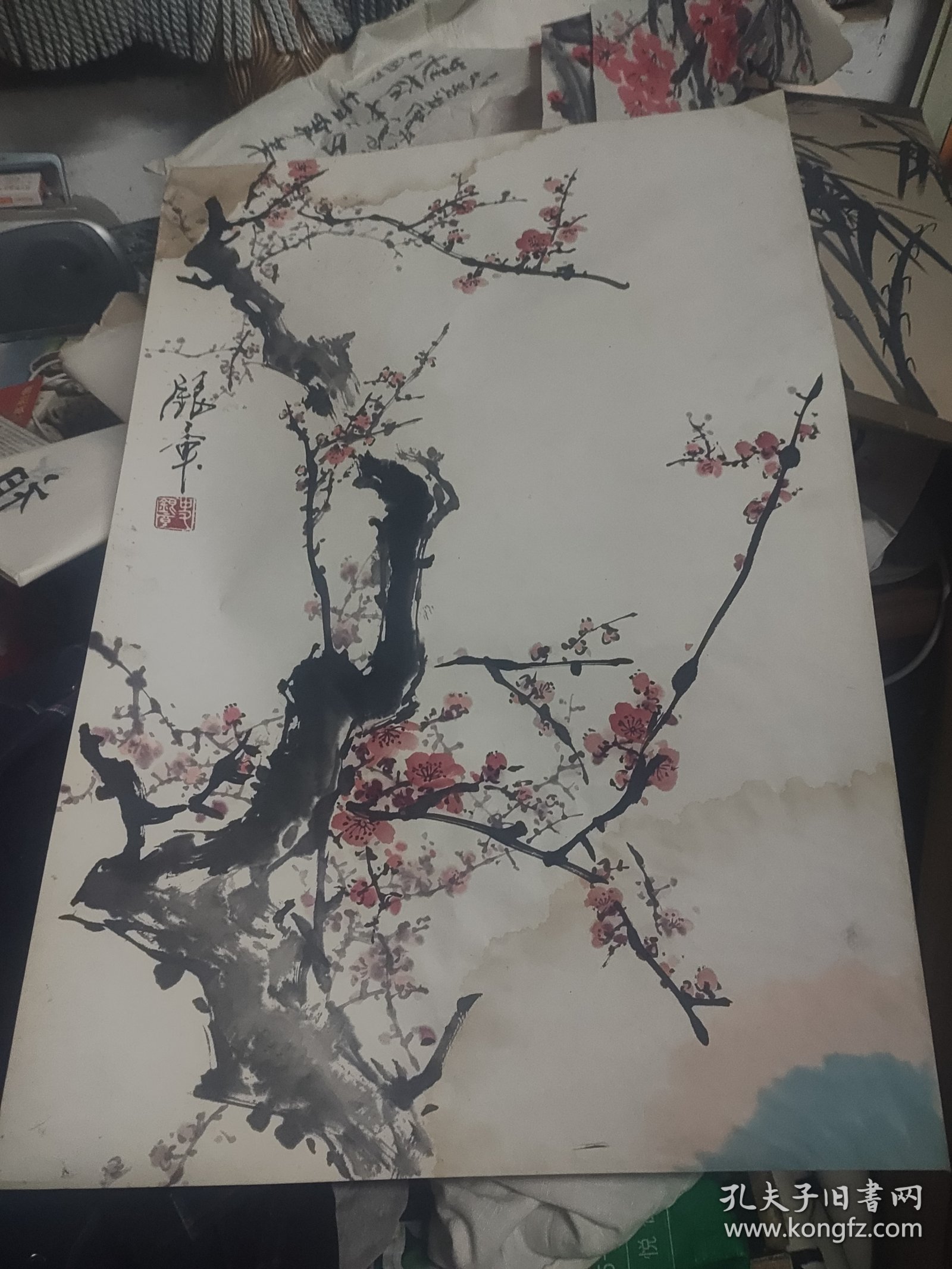 史银章梅花大概4平尺