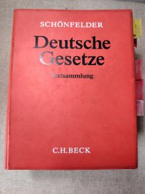 德国原版 德文 德语Schönefelder Deutsche Gesetze德国法典