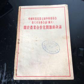 中国共产党第七届中央委员会第六次全体会议（扩大）